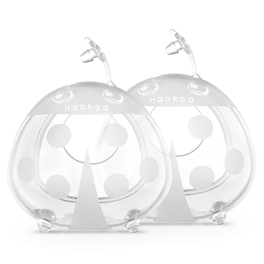 2x Haakaa Ladybug Silicone Opvangschaal 40ml 1 Haakaa ladybug